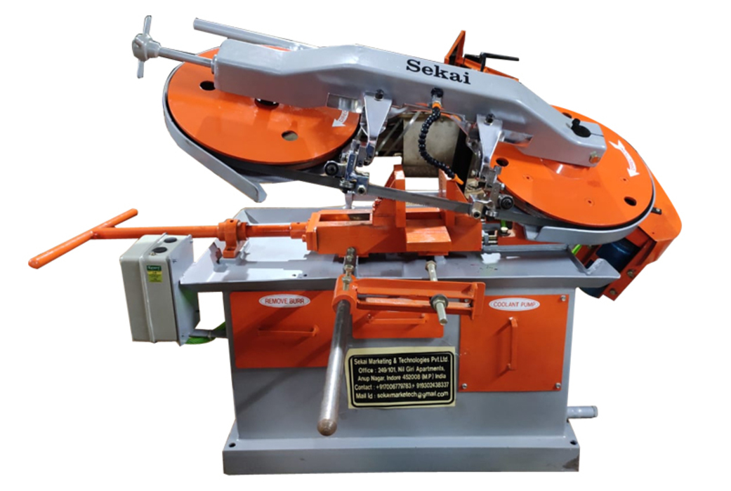 Metal Cutting Swing Type Manual Bandsaw Machine - Sekai-300M