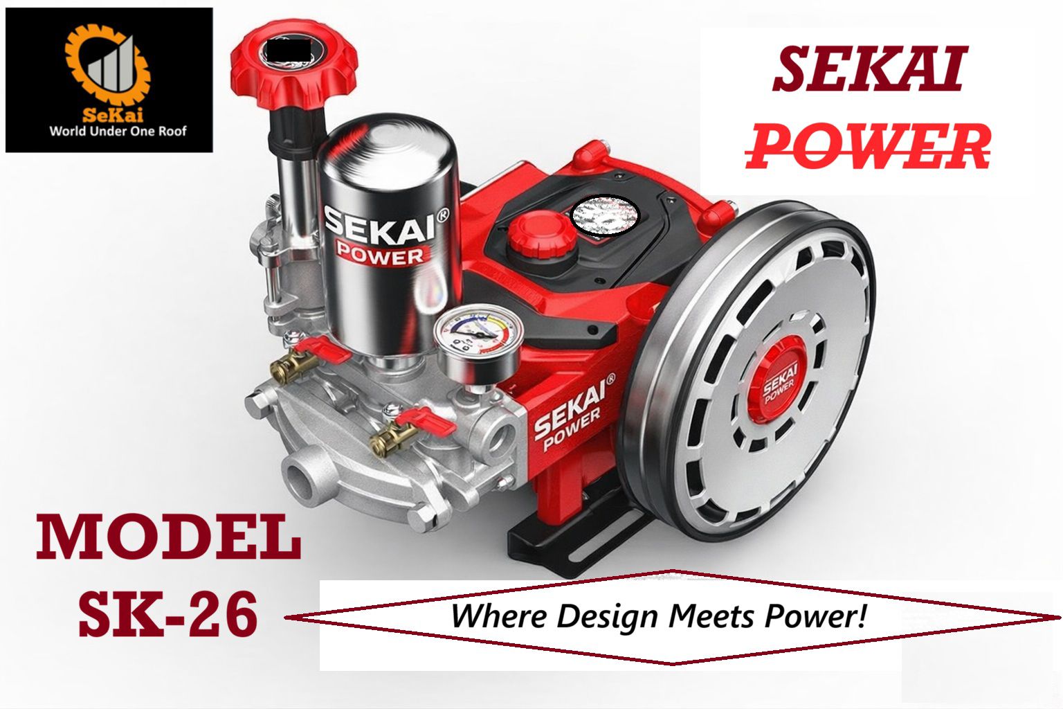 26Ltr HTP Sprayer Pump